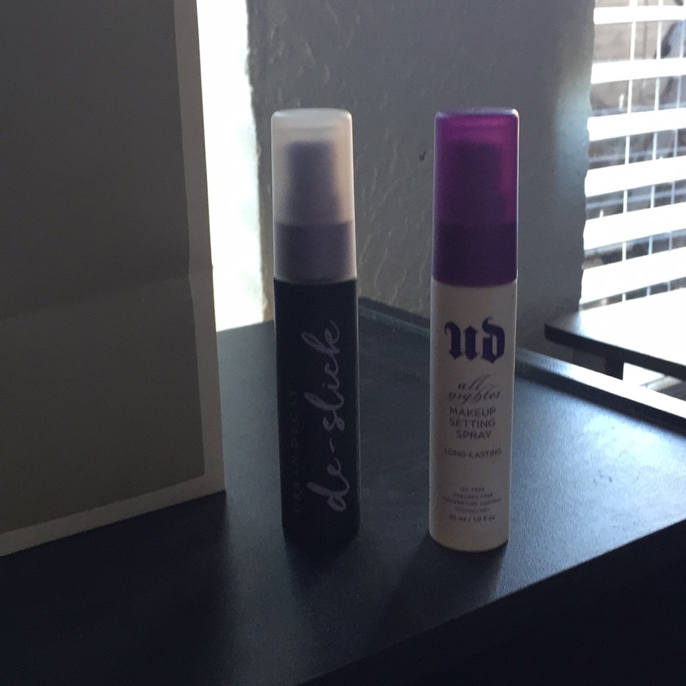 Urban Decay setting sprays